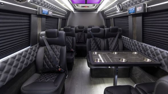 15 passenger sprinter van interior green bay