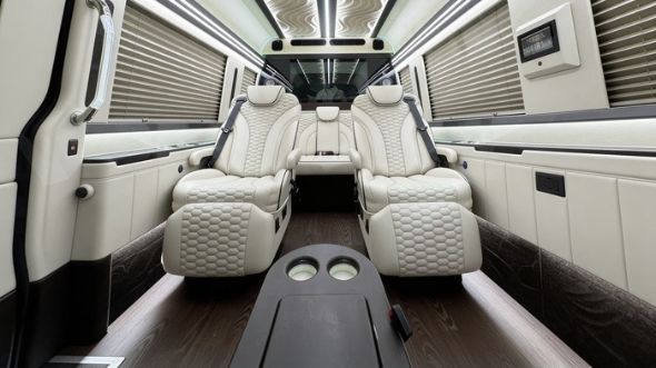 8 passenger sprinter van interior green bay