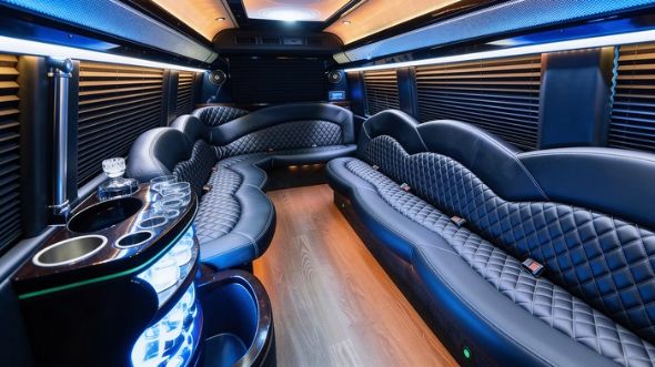 green bay sprinter limousine interior