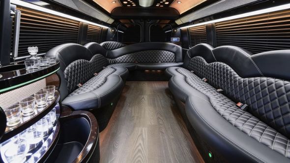 sprinter limousine inside green bay